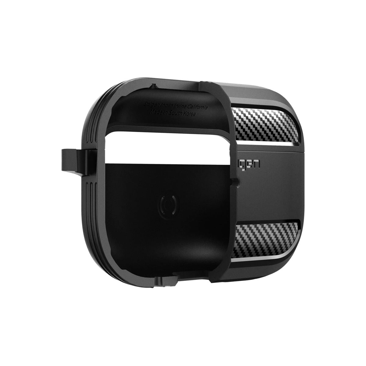 Obal pro AirPods Pro 2. gen Spigen Rugged Armor - černý - istyle.work