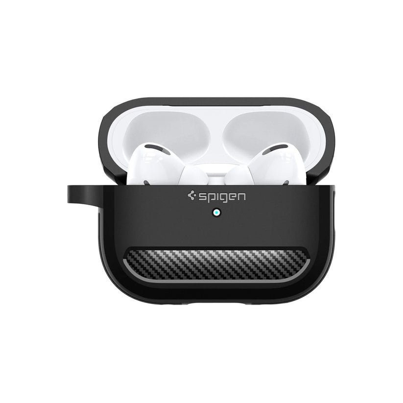 Obal pro AirPods Pro 2. gen Spigen Rugged Armor - černý - istyle.work