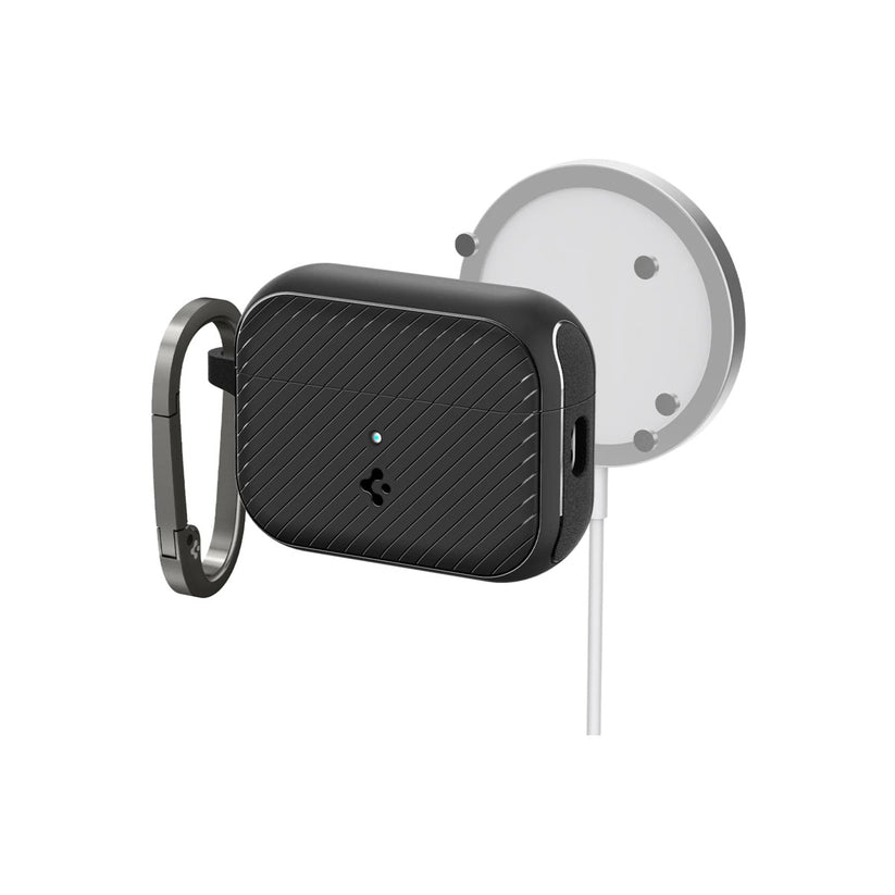 Obal pro AirPods Pro 2. gen Spigen Mag Armor s MagSafe - černý - istyle.work