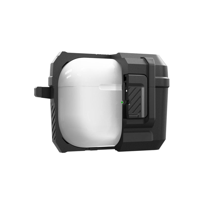 Obal pro AirPods Pro 2. gen Spigen Lock Fit - černý - istyle.work