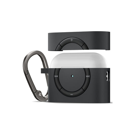 Obal pro AirPods Pro 2. gen Spigen Classic Shuffle - šedý - istyle.work