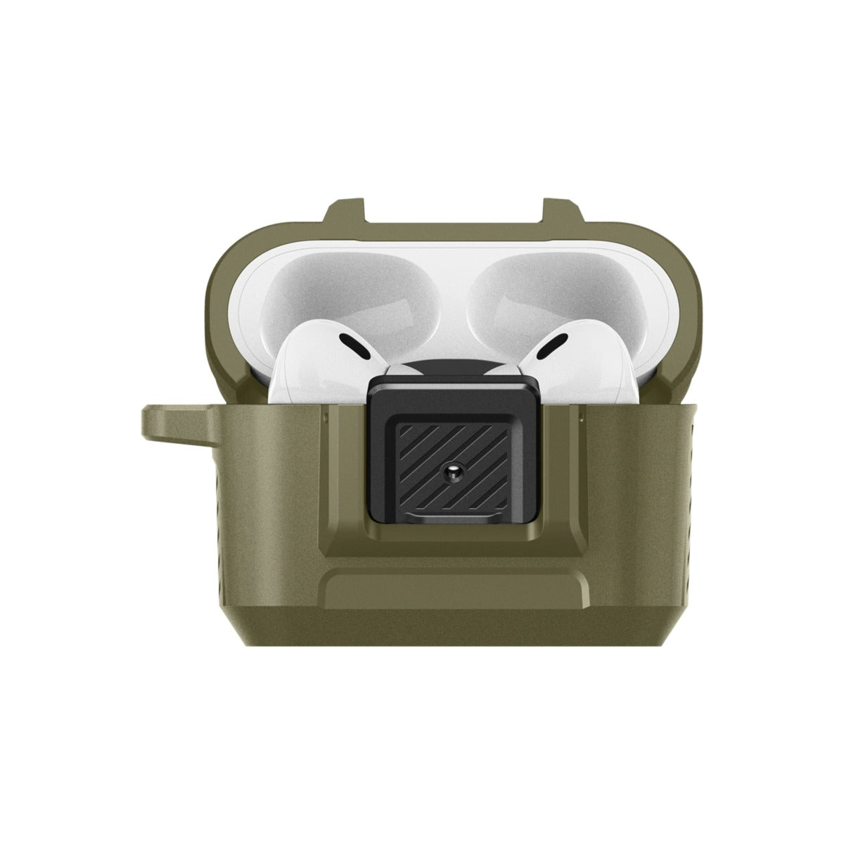 Obal pro AirPods Pro 2. gen Spigen Lock Fit - zelený - istyle.work