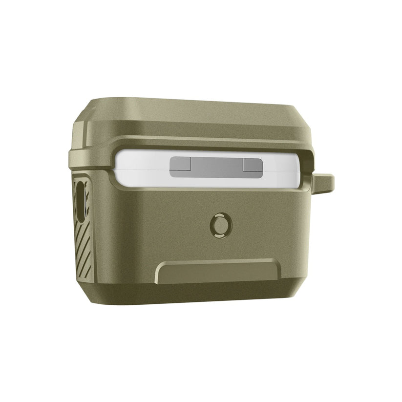 Obal pro AirPods Pro 2. gen Spigen Lock Fit - zelený - istyle.work