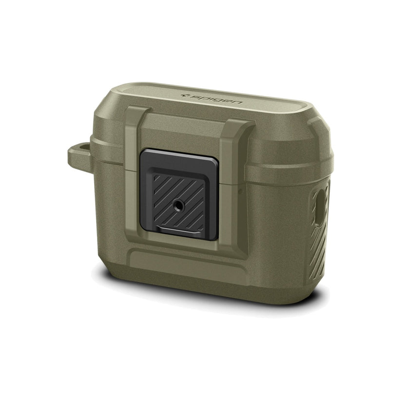 Obal pro AirPods Pro 2. gen Spigen Lock Fit - zelený - istyle.work