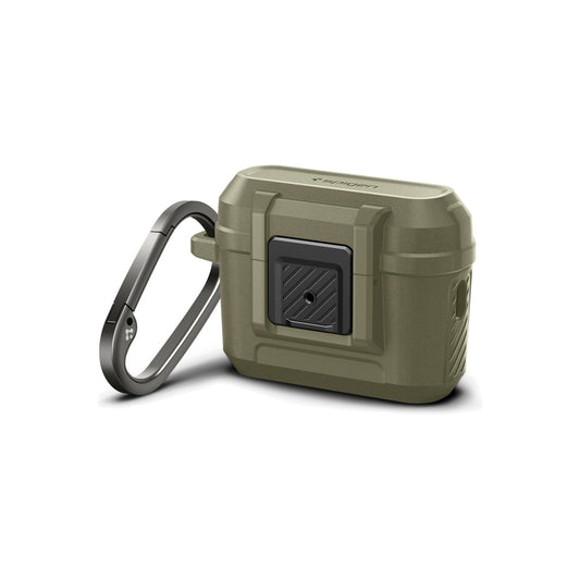 Obal pro AirPods Pro 2. gen Spigen Lock Fit - zelený - istyle.work