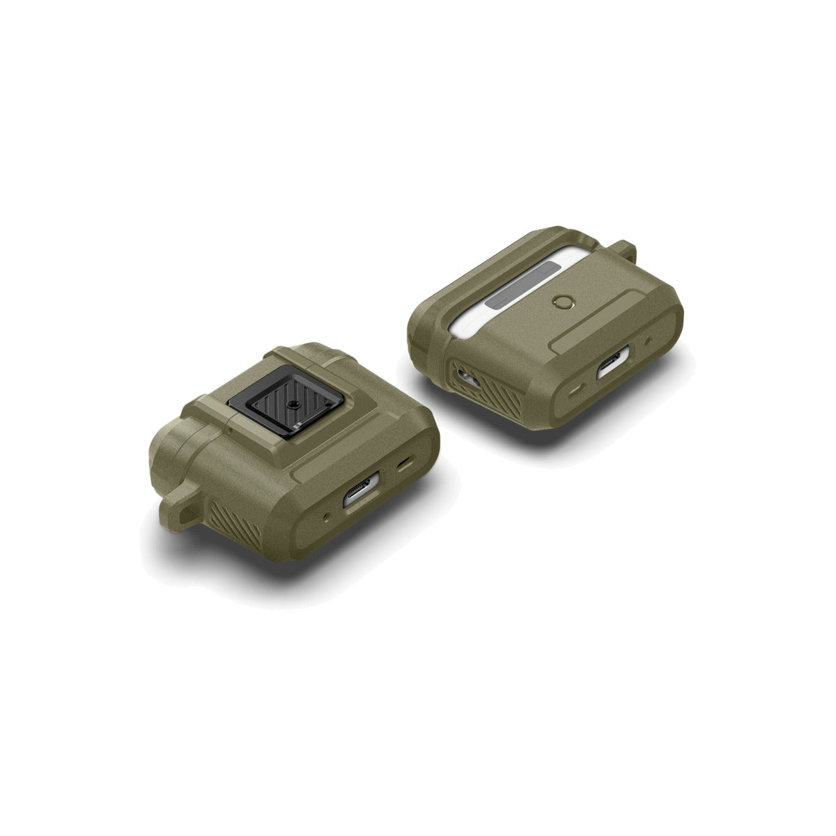 Obal pro AirPods Pro 2. gen Spigen Lock Fit - zelený - istyle.work