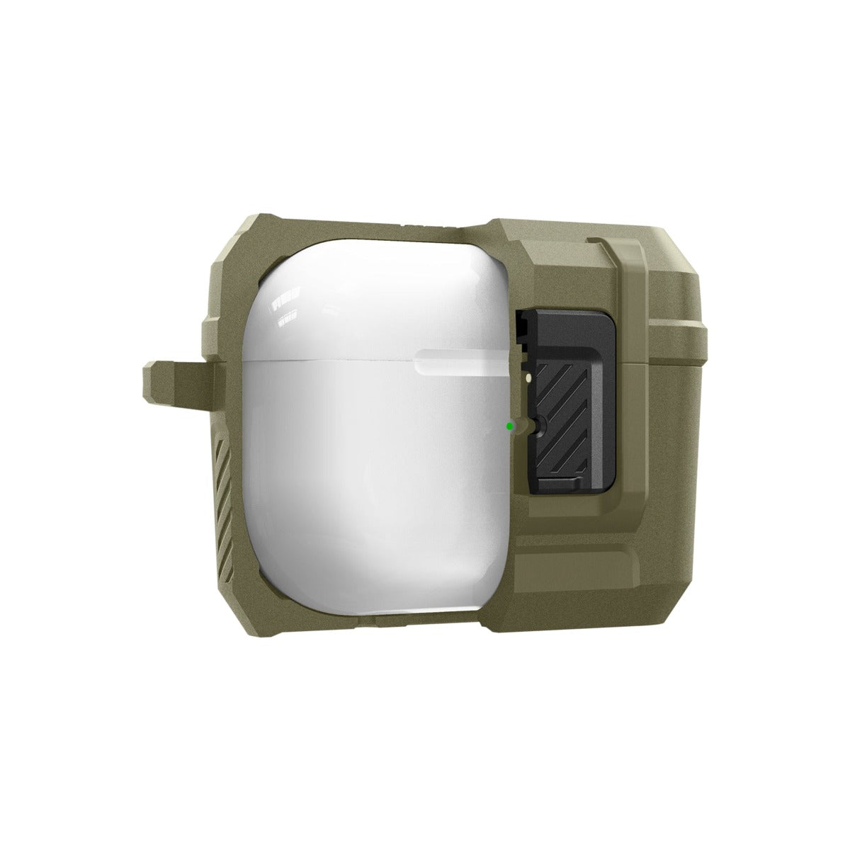 Obal pro AirPods Pro 2. gen Spigen Lock Fit - zelený - istyle.work