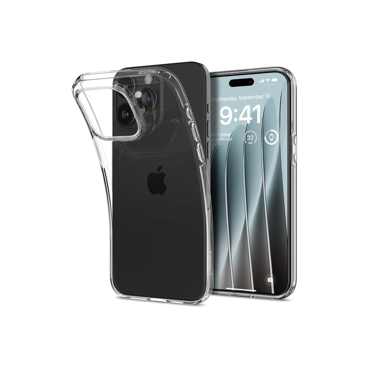 Kryt pro iPhone 15 Pro Max Spigen Crystal Flex - průhledný - istyle.work