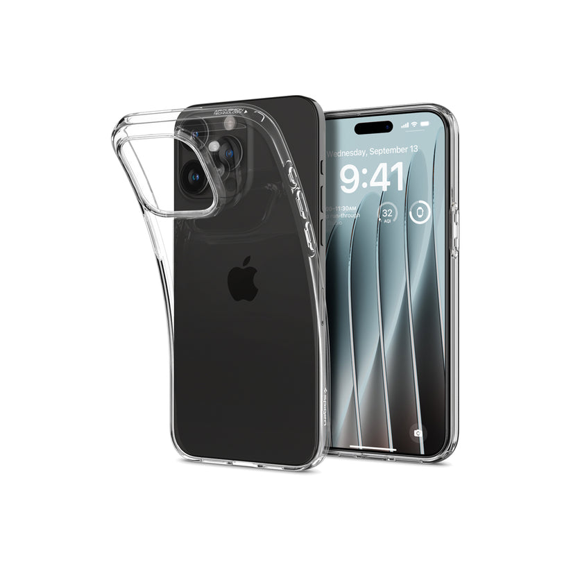 Kryt pro iPhone 15 Pro Max Spigen Crystal Flex - černý - istyle.work