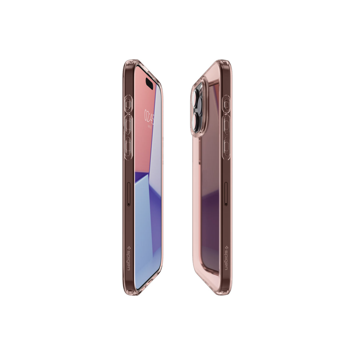 Kryt pro iPhone 15 Pro Max Spigen Crystal Flex - růžový - istyle.work