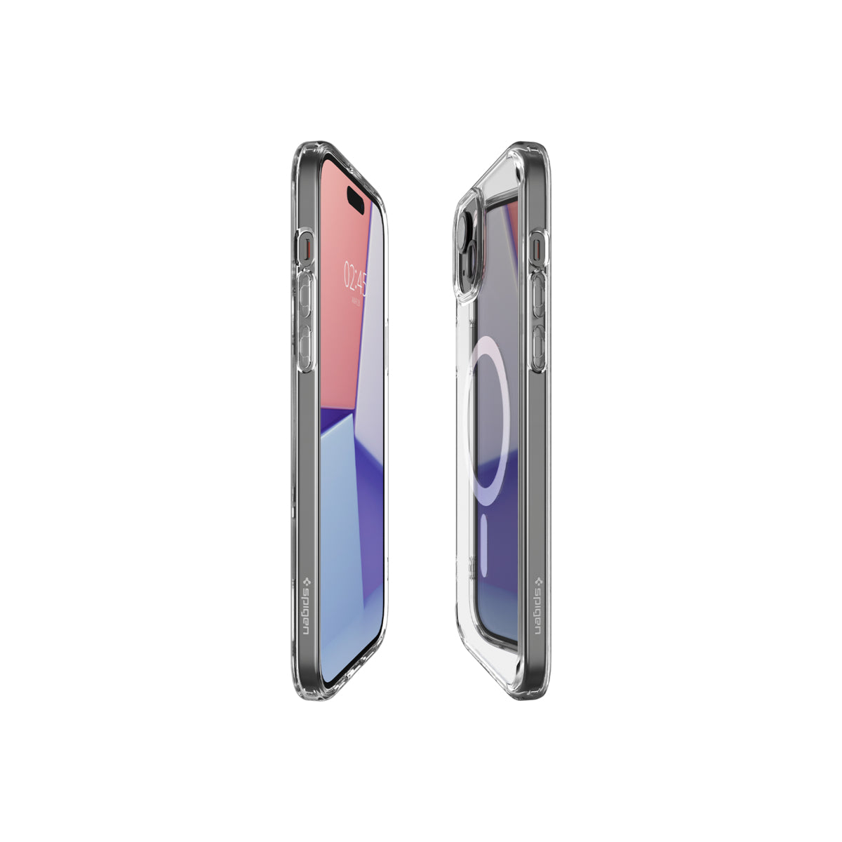 Kryt pro iPhone 15 Plus Spigen Crystal Hybrid MagSafe - bílý - istyle.work