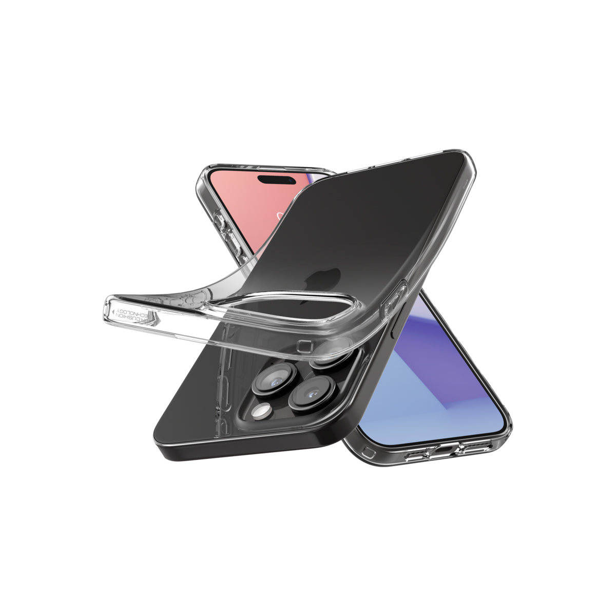 Kryt pro iPhone 15 Pro Spigen Crystal Flex - černý - istyle.work