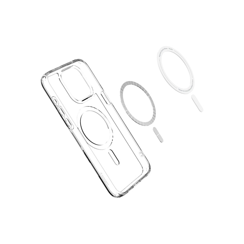 Kryt pro iPhone 15 Pro Max Spigen Crystal Hybrid MagSafe - bílý - istyle.work