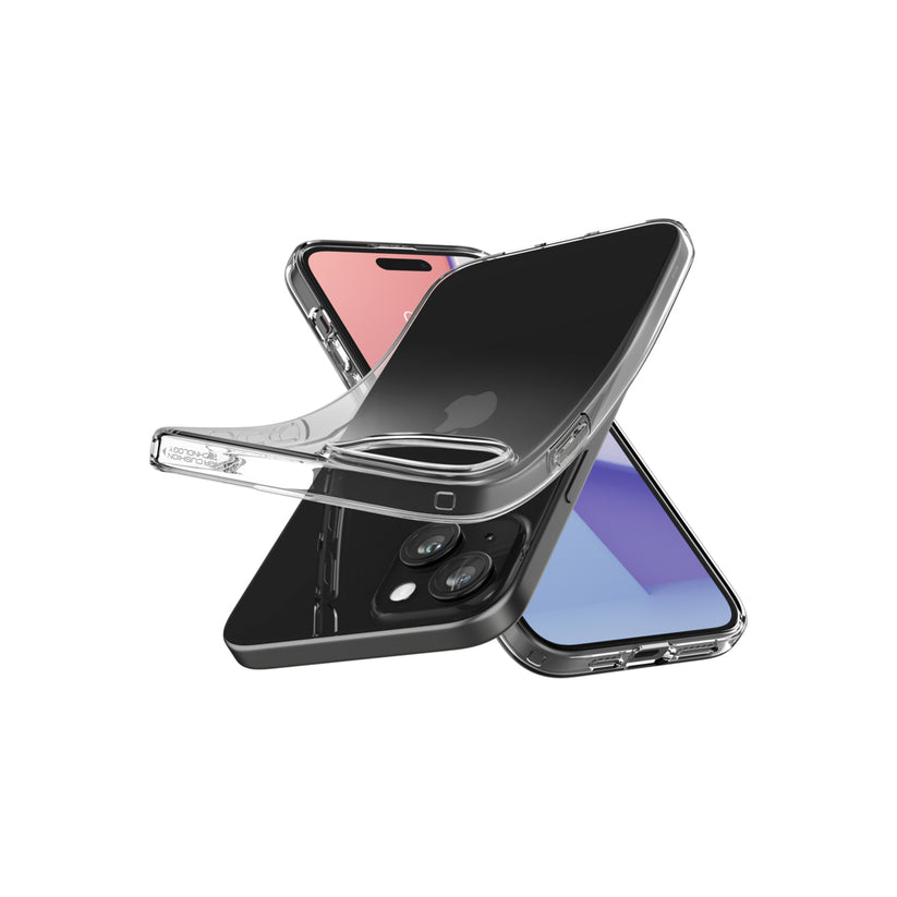 Kryt pro iPhone 15 Spigen Crystal Flex - černý - istyle.work