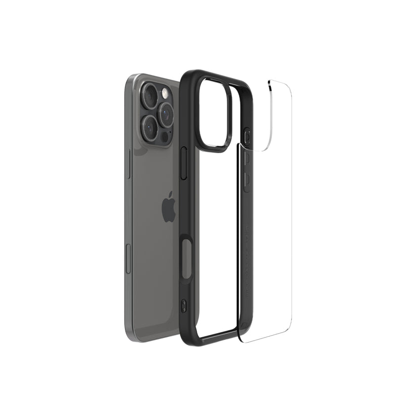 Kryt pro iPhone 16 Pro Max Spigen Crystal Hybrid - matně černý - istyle.work