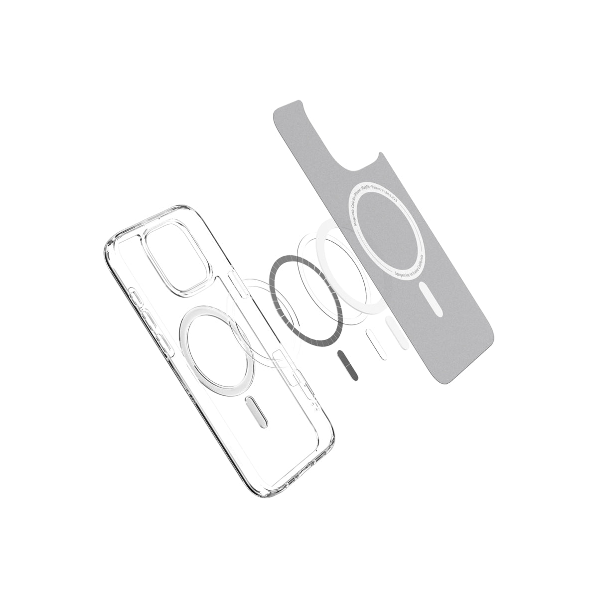 Kryt pro iPhone 16 Pro Spigen Crystal Hybrid MagSafe - bílý - istyle.work