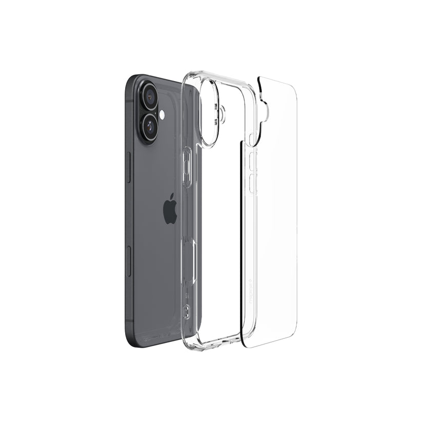 Kryt pro iPhone 16 Spigen Crystal Hybrid - průhledný - istyle.work