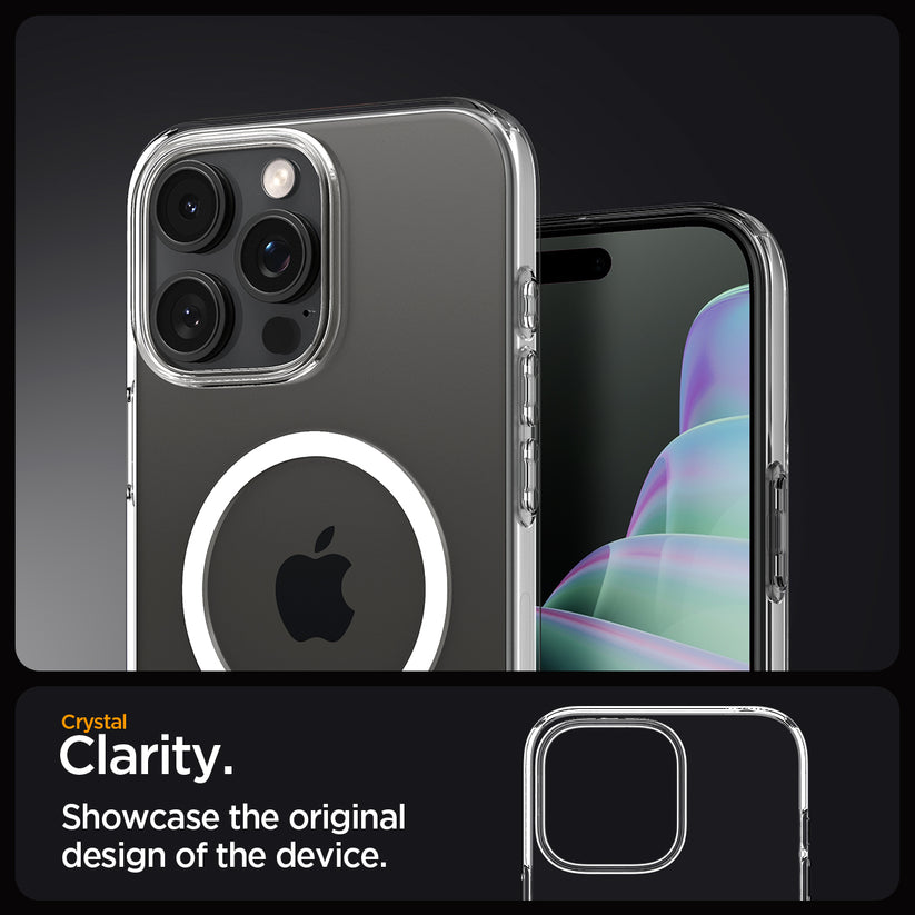 Kryt pro iPhone 16 Pro Spigen Crystal Flex MagSafe - průhledný - istyle.work