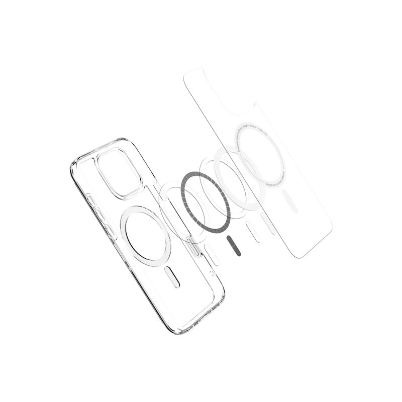 MagSafe kryt pro iPhone 16 Pro Max Spigen Ultra Hybrid T-series - bílý - istyle.work