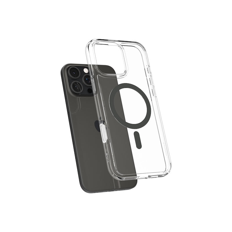 MagSafe kryt pro iPhone 16 Pro Spigen Ultra Hybrid T-series - šedý - istyle.work