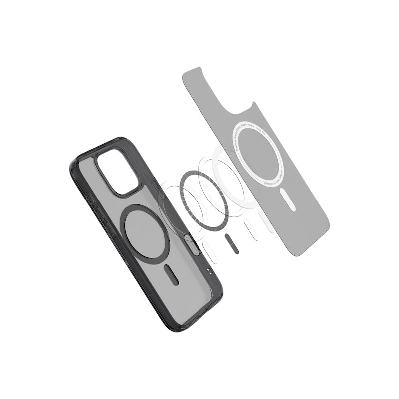 MagSafe kryt pro iPhone 16 Pro Spigen Ultra Hybrid T-series - černý - istyle.work