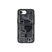 MagSafe kryt pro iPhone 16e Spigen Ultra Hybrid - zero one black - istyle.work