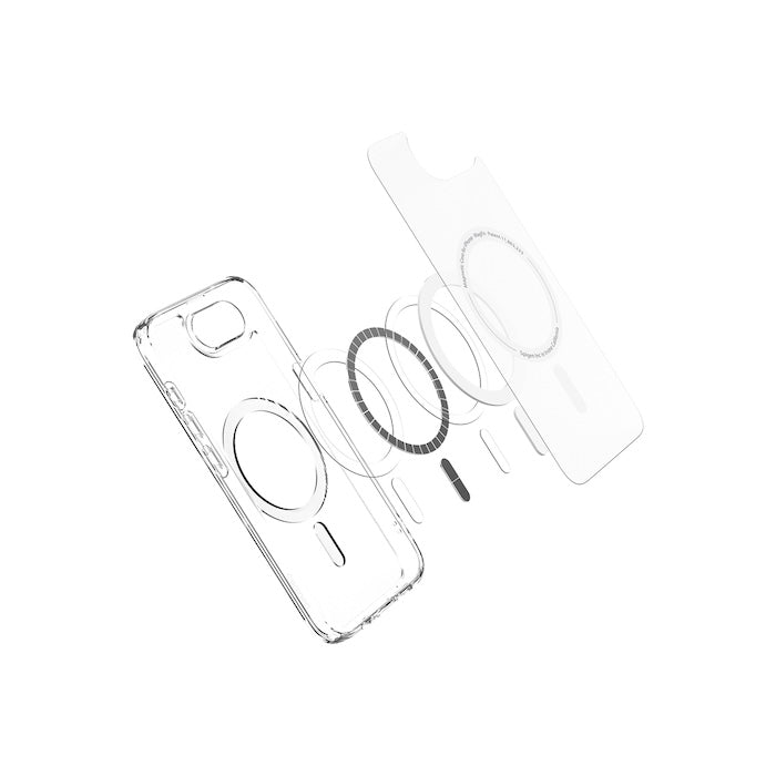 MagSafe kryt pro iPhone 16e Spigen Ultra Hybrid - bílý - istyle.work