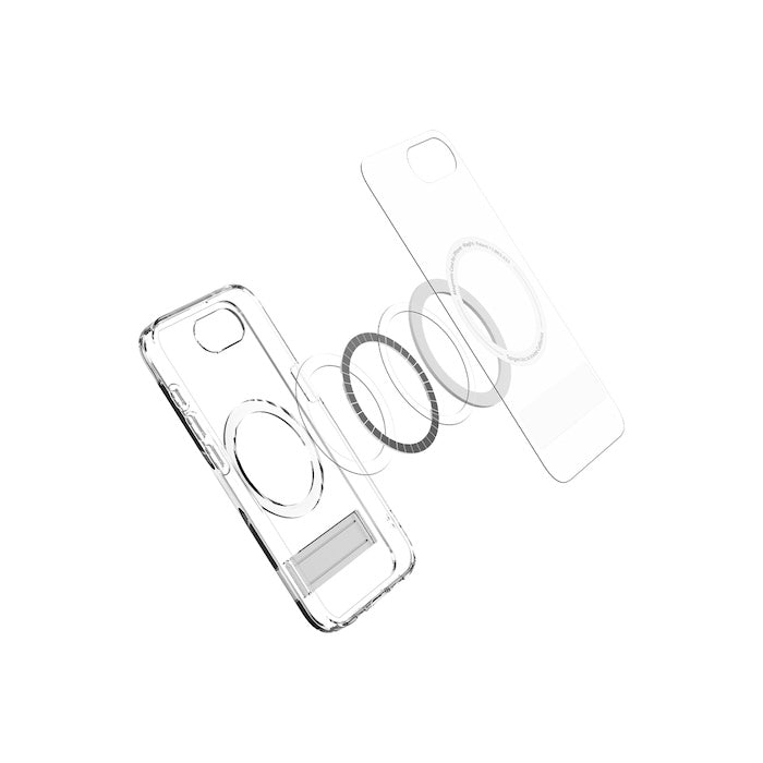 MagSafe kryt pro iPhone 16e Spigen Ultra Hybrid S - bílý - istyle.work