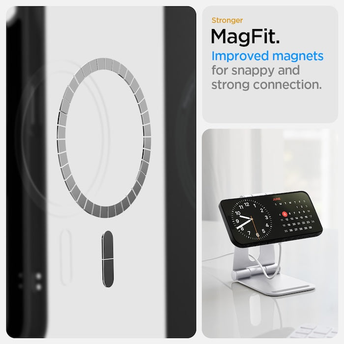 MagSafe kryt pro iPhone 16e Spigen Liquid Air - matně černý - istyle.work