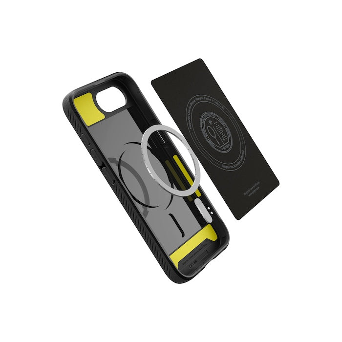 MagSafe kryt pro iPhone 16e Spigen Rugged Armor - černý - istyle.work