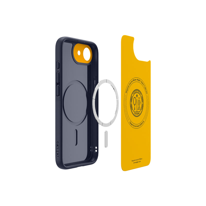 MagSafe kryt pro iPhone 16e Spigen Nano Pop - modrý - istyle.work