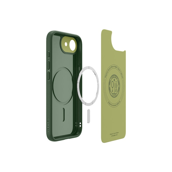 MagSafe kryt pro iPhone 16e Spigen Nano Pop - zelený - istyle.work