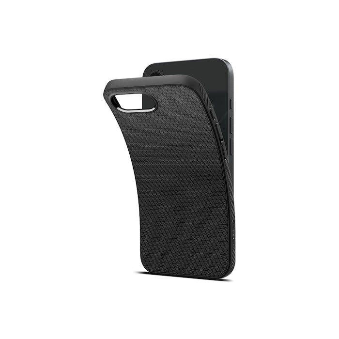 Kryt pro iPhone 16e Spigen Liquid Air - matně černý - istyle.work