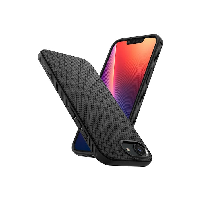 Kryt pro iPhone 16e Spigen Liquid Air - matně černý - istyle.work