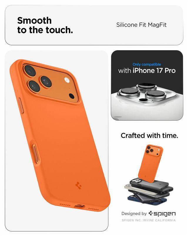 Silikonové kryt pro iPhone 17 Pro Spigen Silicone Fit MagSafe - istyle.work
