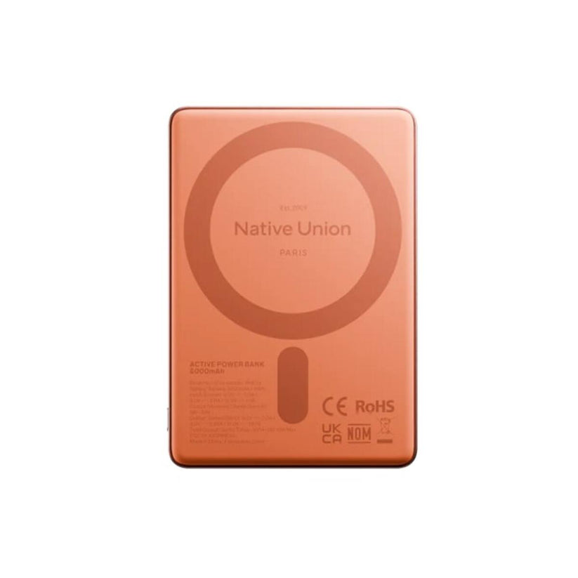 MagSafe powerbanka Native Union Active 5000mAh - bronzová - istyle.work