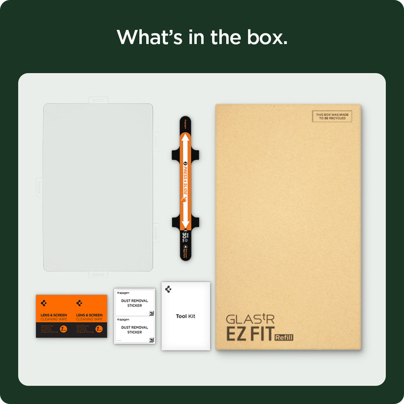 Doplňující ochranné sklo na displej Spigen Tesla EZ Fit Refill Anti Glare Screen Protector - istyle.work