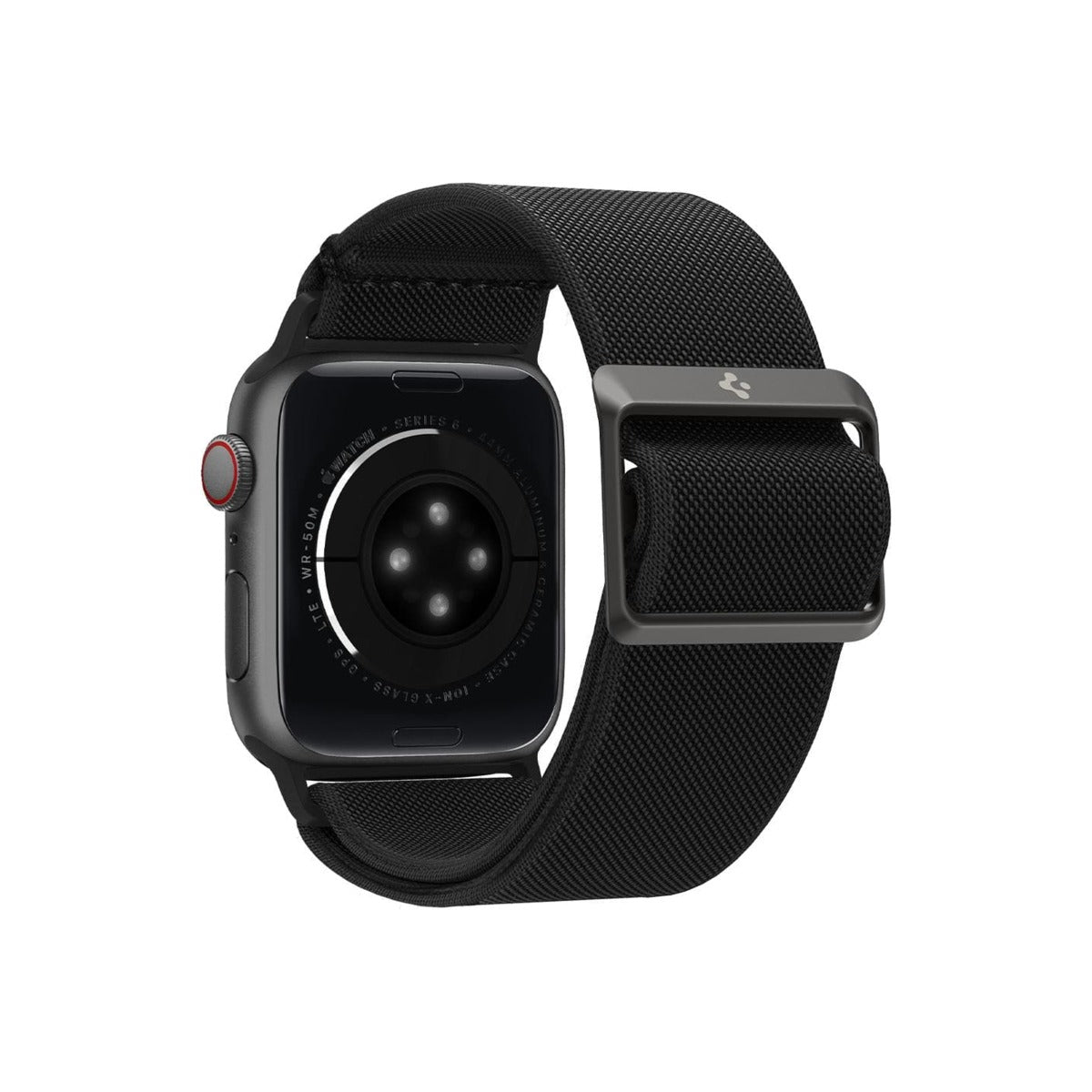 Řemínek pro Apple Watch 42/44/45/49mm Spigen Lite Fit - černý - istyle.work