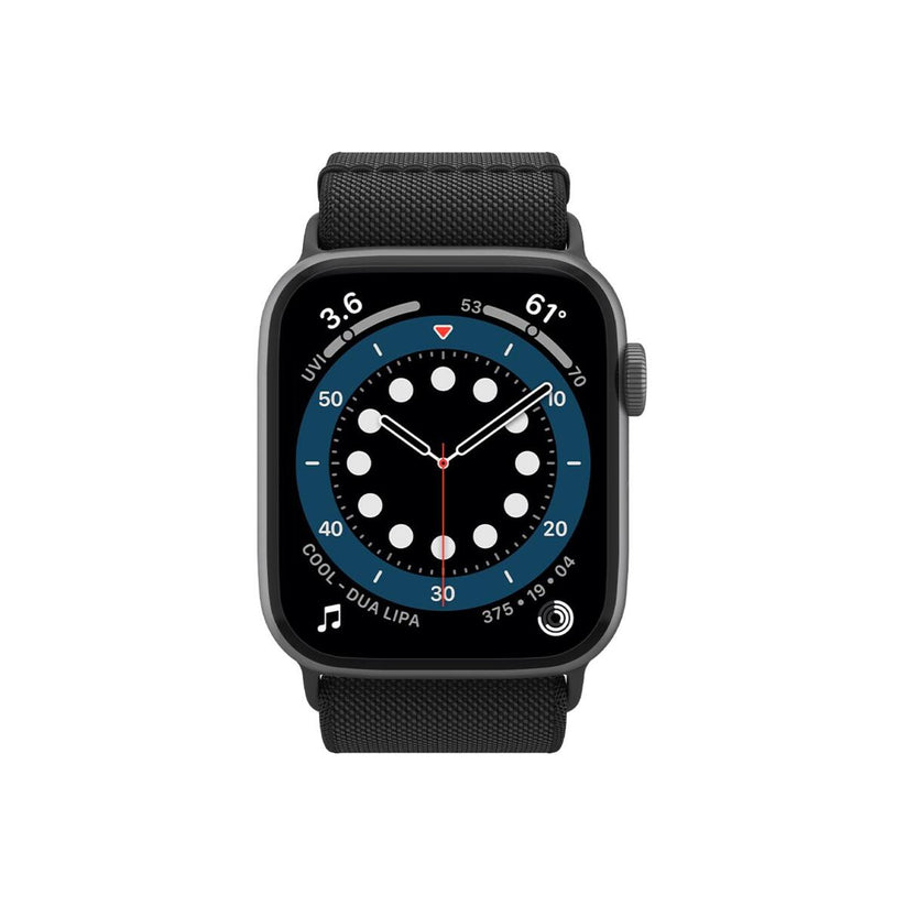 Řemínek pro Apple Watch 42/44/45/49mm Spigen Lite Fit - černý - istyle.work