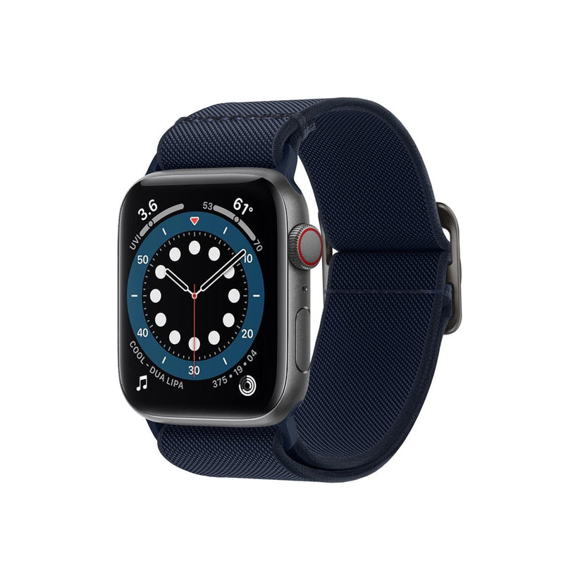 Řemínek pro Apple Watch 42/44/45/49mm Spigen Lite Fit - modrý - istyle.work