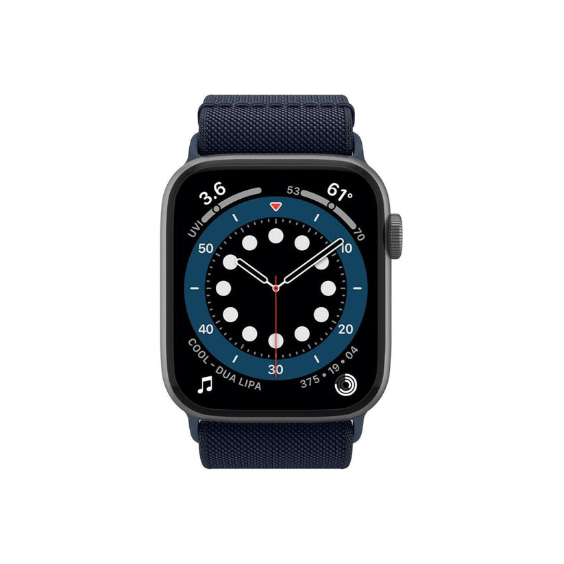 Řemínek pro Apple Watch 42/44/45/49mm Spigen Lite Fit - modrý - istyle.work