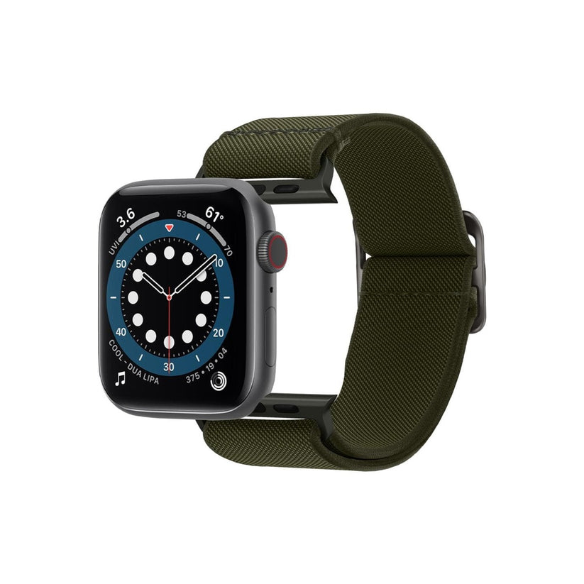 Řemínek pro Apple Watch 42/44/45/49mm Spigen Lite Fit - khaki - istyle.work