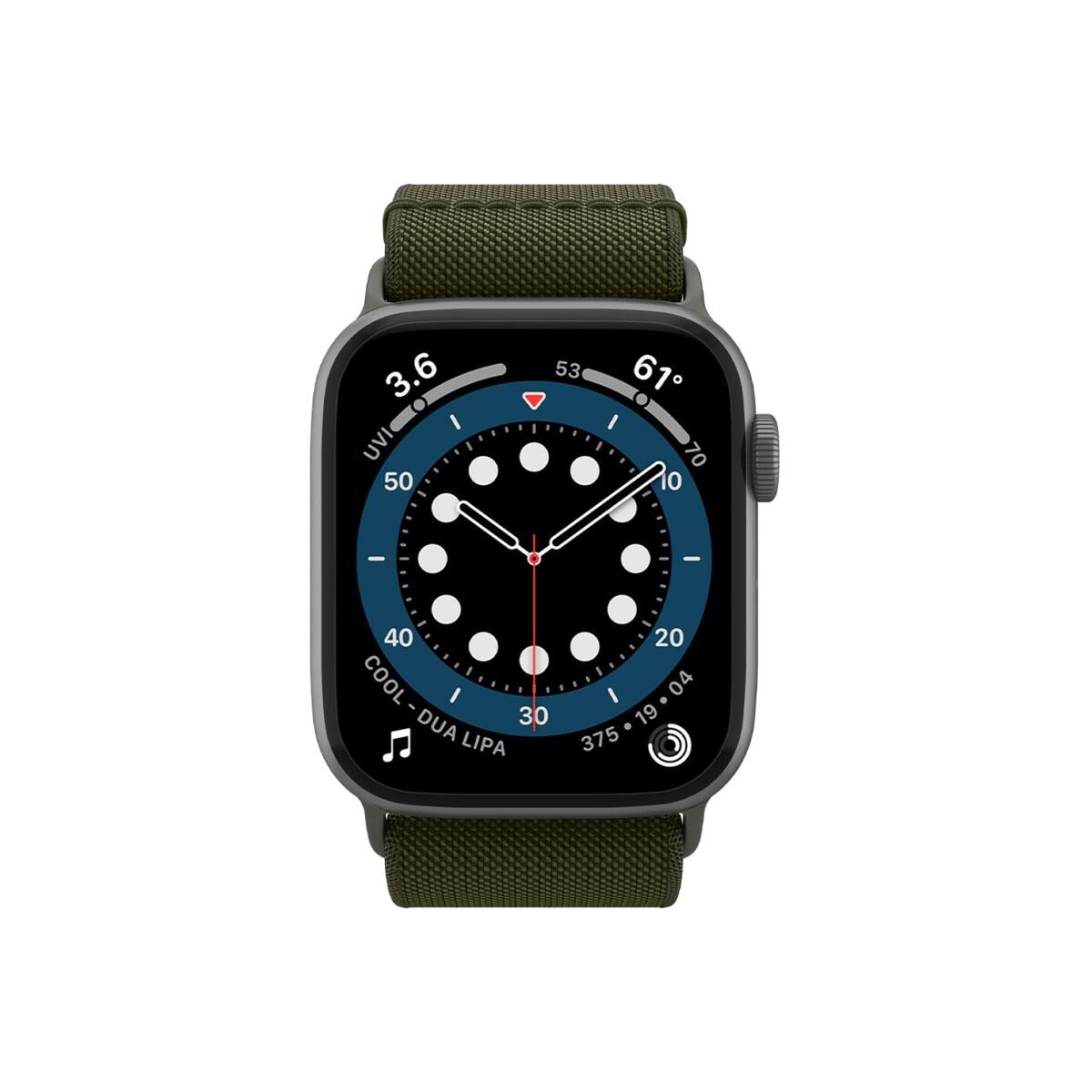 Řemínek pro Apple Watch 42/44/45/49mm Spigen Lite Fit - khaki - istyle.work