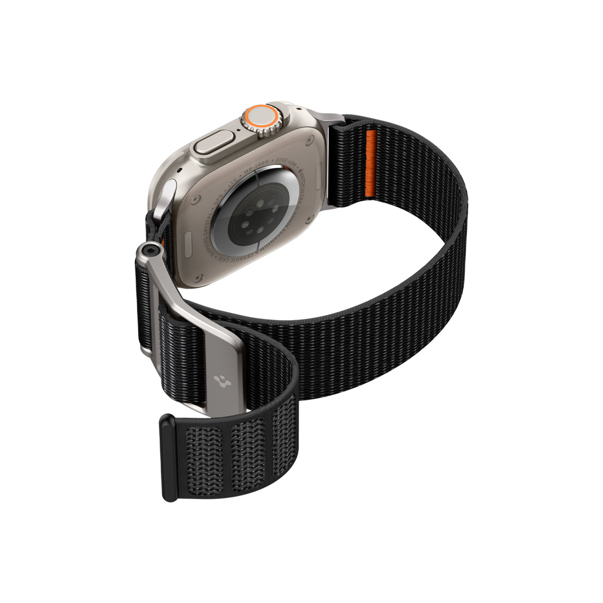 Řemínek pro Apple Watch 42/44/45/49 mm Spigen DuraPro Flex Ultra Band - černý - istyle.work