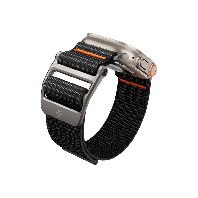 Řemínek pro Apple Watch 42/44/45/49 mm Spigen DuraPro Flex Ultra Band - černý - istyle.work