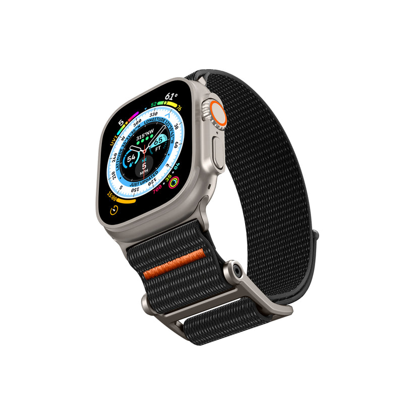 Řemínek pro Apple Watch 42/44/45/49 mm Spigen DuraPro Flex Ultra Band - černý - istyle.work