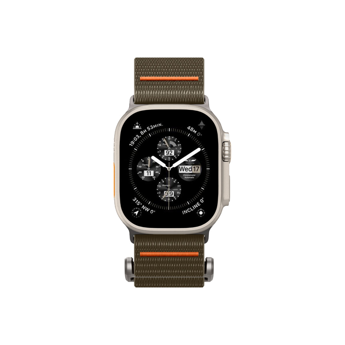 Řemínek pro Apple Watch 42/44/45/49 mm Spigen DuraPro Flex Ultra Band - zelený - istyle.work