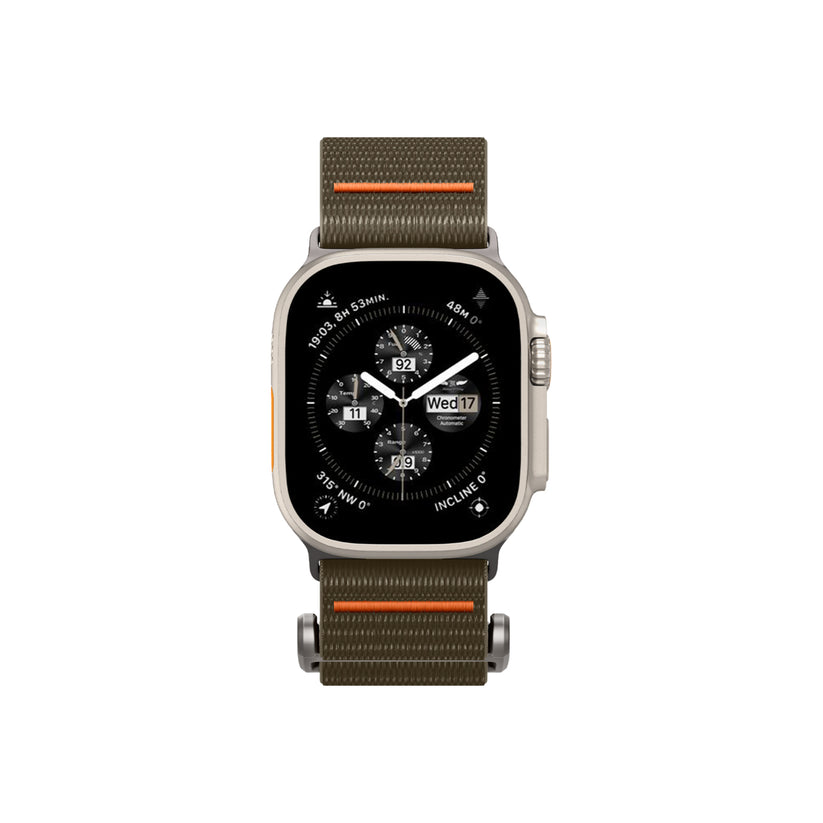 Řemínek pro Apple Watch 42/44/45/49 mm Spigen DuraPro Flex Ultra Band - zelený - istyle.work