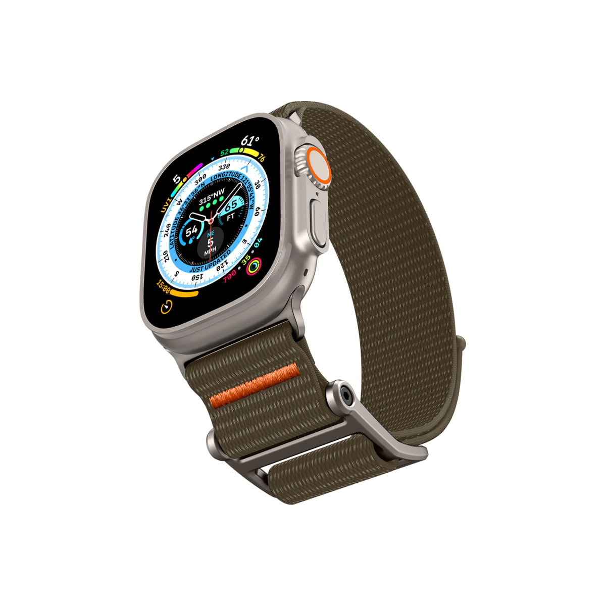 Řemínek pro Apple Watch 42/44/45/49 mm Spigen DuraPro Flex Ultra Band - zelený - istyle.work