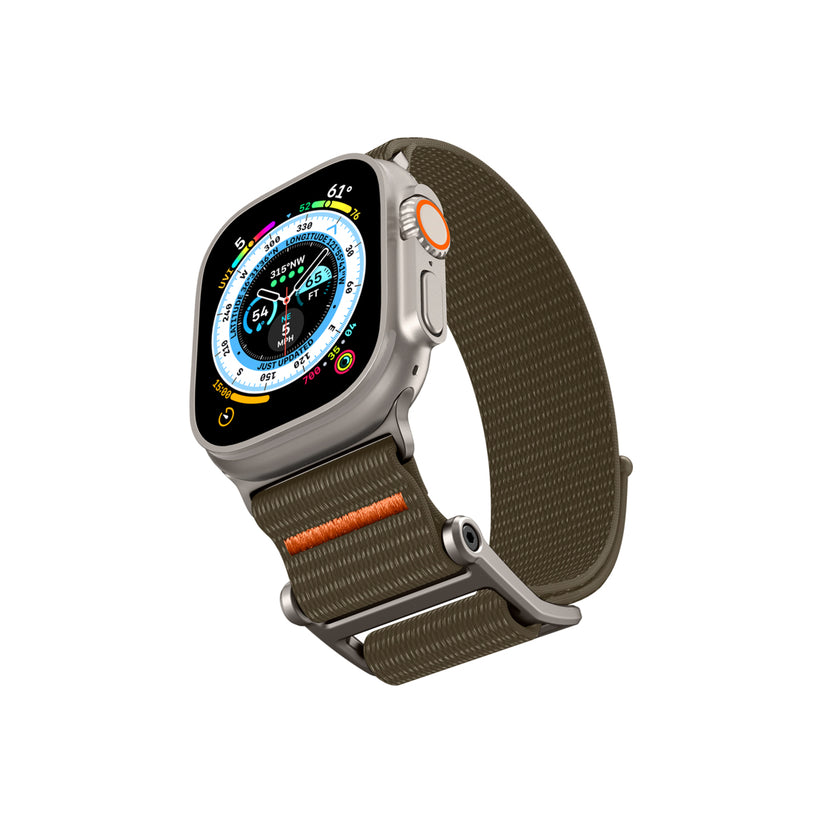 Řemínek pro Apple Watch 42/44/45/49 mm Spigen DuraPro Flex Ultra Band - zelený - istyle.work